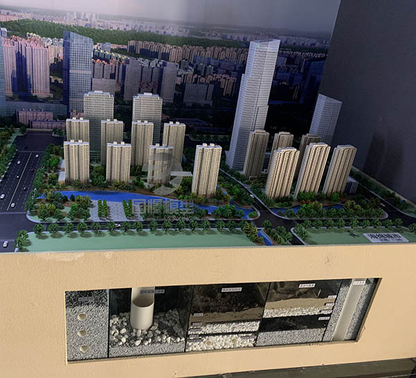 广德市建筑模型