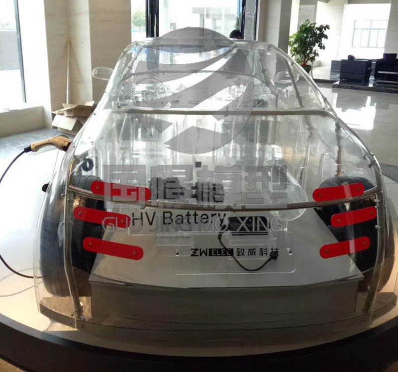 广德市透明车模型